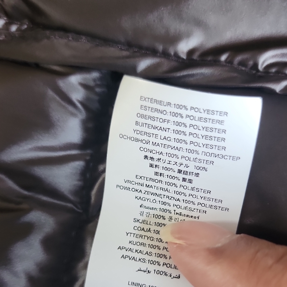 Michael Kors Brown Packable Down Puffer Jacket w/ Bag - XS - Belted - Picture 7 of 10